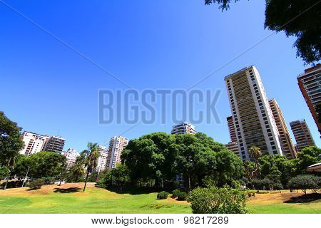 Plaza Barrancas De Belgrano In Buenos Aires