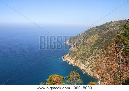View On The  Cost Of Cinque Terre