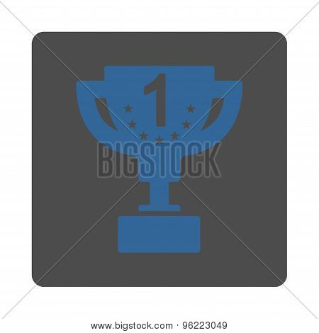 First prize icon from Award Buttons OverColor Set