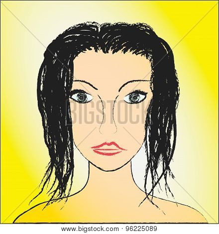 Girl's portrait