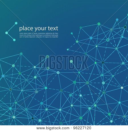 Molecule And Communication Background