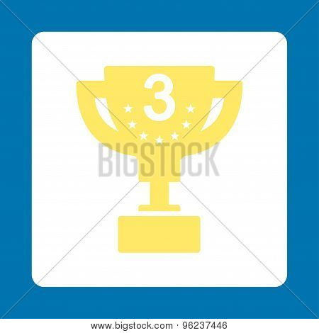 Third prize icon from Award Buttons OverColor Set