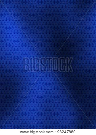 Seamless Background With Anchor Decor