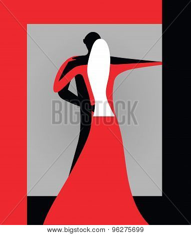 Dancing couple