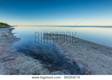 Beautiful Beach Before Sunrise