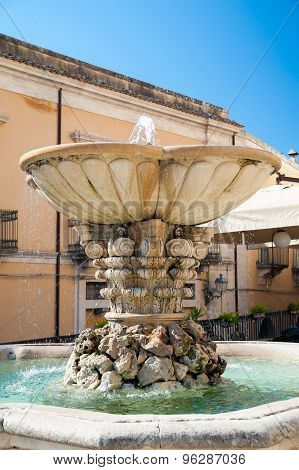 Baroque fountain