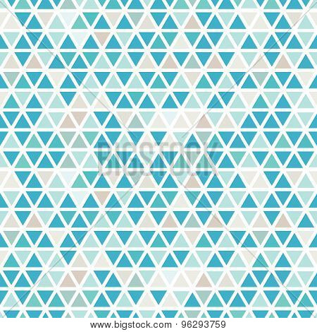 Seamless Triangle Pattern. Vector Background. Geometric Abstract Texture.