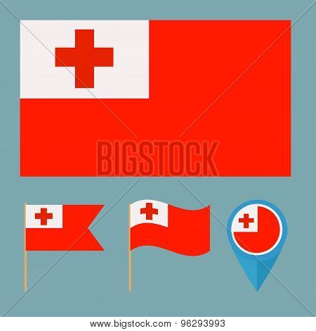 Tonga,country flag