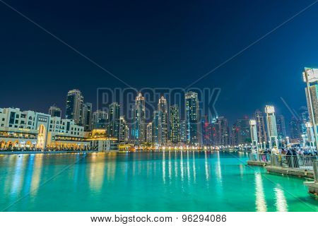 Dubai - JANUARY 9, 2015: Soul Al Bahar on January 9 in UAE, Dubai. Soul Al Bahar area is popular with tourists