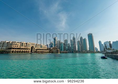 Dubai - JANUARY 9, 2015: Soul Al Bahar on January 9 in UAE, Dubai. Soul Al Bahar area is popular with tourists