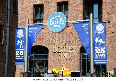 The Beatles Story Building, Liverpool.