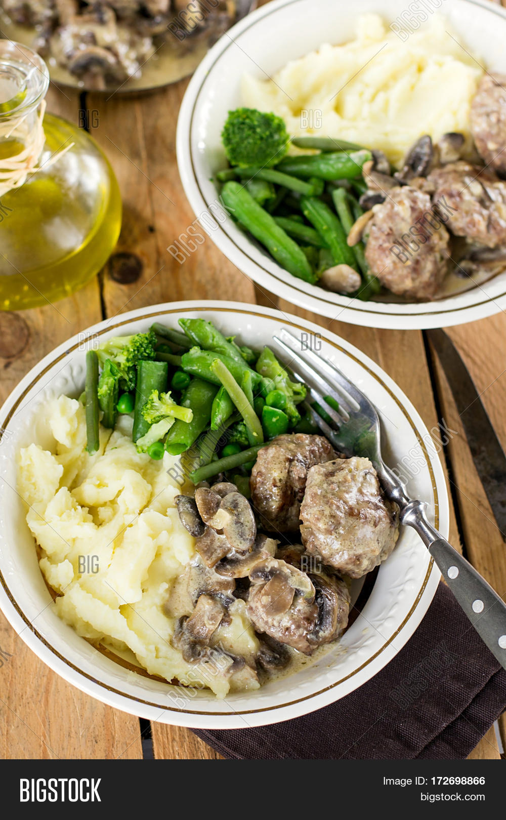 Beef Veal Meatballs Image & Photo (Free Trial) Bigstock