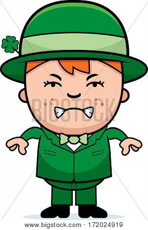 Angry Boy Leprechaun