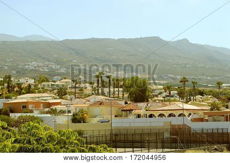 A view of Callao Salvaje hotels in Adeje Tenerife
