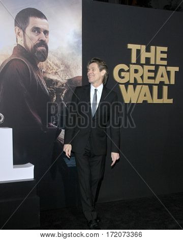 LOS ANGELES - FEB 15:  Willem Dafoe at 