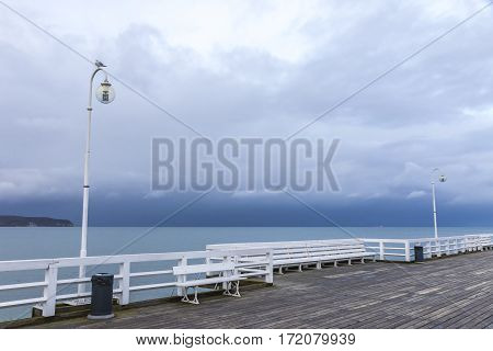 Pleasure Pier In City Of Sopot, Poland