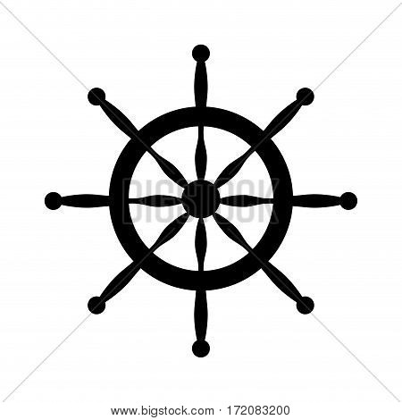 timon boat isolated icon vector illustration design
