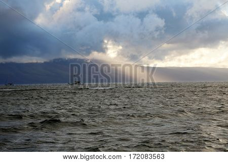 Maui Hawaii. View of Maui Hawaii. Maui is a vacation destination for people around the world. 

