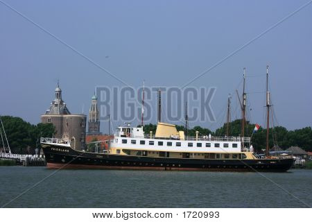 Enkhuizen i Holland