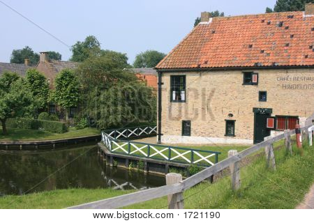 Enkhuizen i Holland