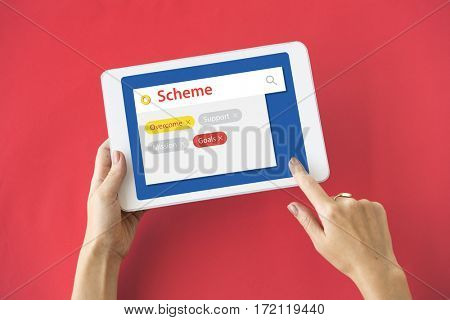 Marketing plan target strategy scheme objective proposal