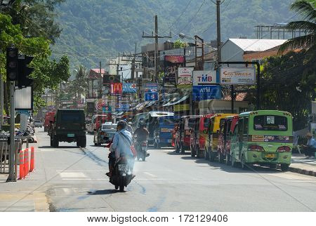 View Of Street In Phuket, Thailand