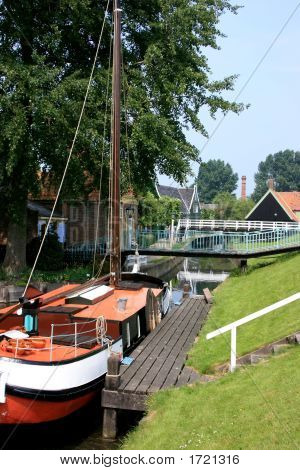 Enkhuizen i Holland