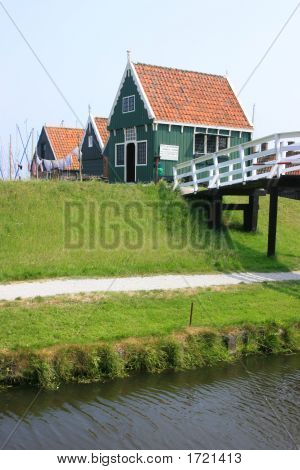 Enkhuizen i Holland