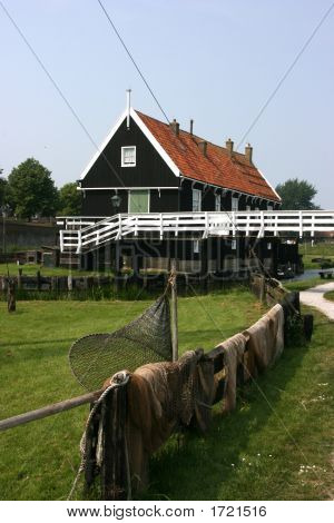 Enkhuizen i Holland