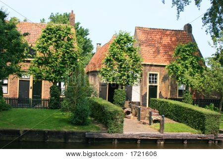Enkhuizen i Holland