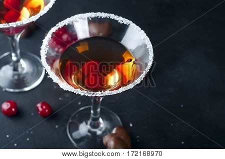 Cocktails With Cherry