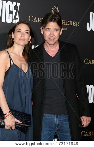 LOS ANGELES - JAN 30:  Claire Forlani, Dougray Scott at the 