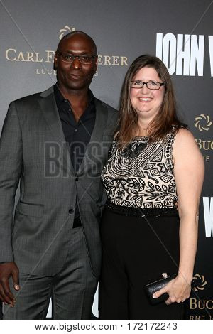 LOS ANGELES - JAN 30:  Lance Reddick, guest at the 