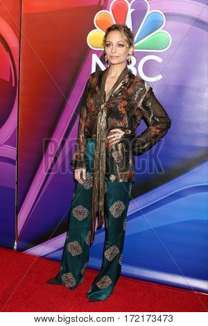LOS ANGELES - JAN 18:  Nicole Richie at the NBC/Universal TCA Winter 2017 at Langham Hotel on January 18, 2017 in Pasadena, CA