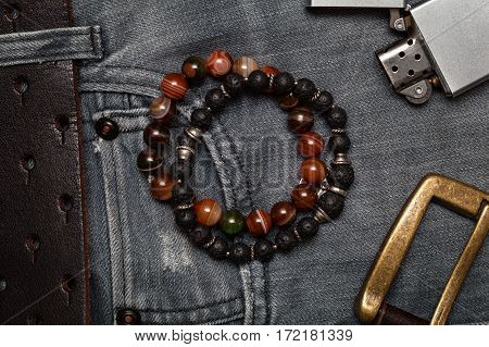 Men modern fashion. Clothing and accessories. The objects of everyday life
