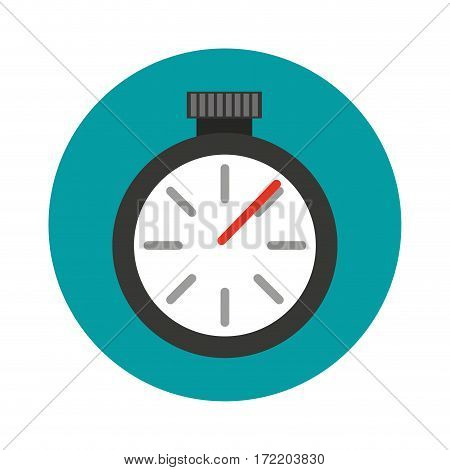 chronometer watch isolated icon vector illustration design
