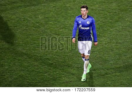 Uefa Europa League Match Between Paok Vs Schalke Played At Toumba Stadium