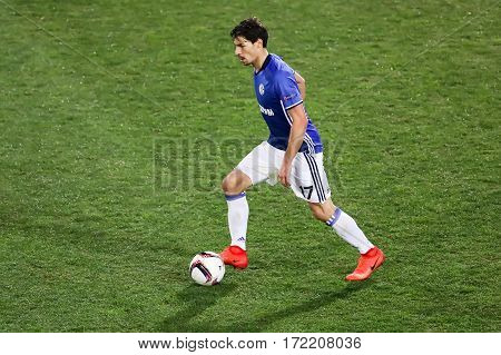 Uefa Europa League Match Between Paok Vs Schalke Played At Toumba Stadium