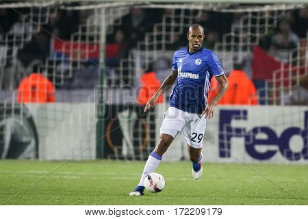 Uefa Europa League Match Between Paok Vs Schalke Played At Toumba Stadium
