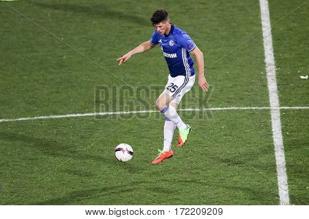 Uefa Europa League Match Between Paok Vs Schalke Played At Toumba Stadium