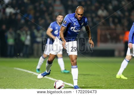 Uefa Europa League Match Between Paok Vs Schalke Played At Toumba Stadium