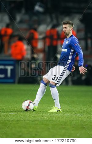 Uefa Europa League Match Between Paok Vs Schalke Played At Toumba Stadium