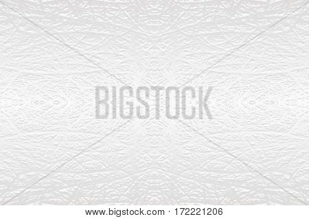 White textured rough wry carved lines on surface symmetric background