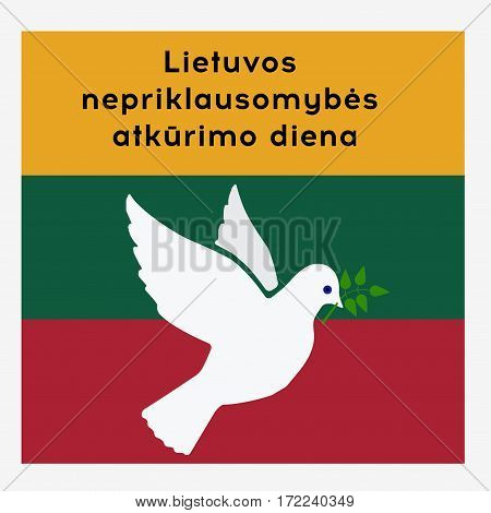 Happy Lithuania Independence Day
