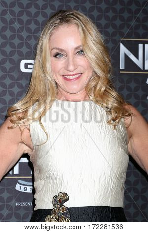 LOS ANGELES - JAN 27:  Tracy Pollan at The NHL100 Gala at Microsoft Theater on January 27, 2017 in Los Angeles, CA