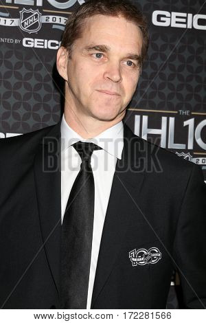 LOS ANGELES - JAN 27:  Luc Robitaille at The NHL100 Gala at Microsoft Theater on January 27, 2017 in Los Angeles, CA