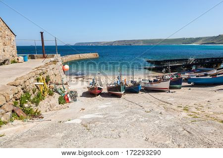 Sennen Cove Harbour Cornwall