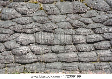 Sun Crack rocks at Phu Hin Rongkla national park, Phitsanulok, Thailand