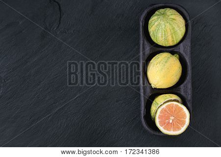 Citrus Fruit Pink Tiger Lemon