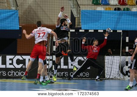 Besiktas Mogaz Ht And Dinamo Bucuresti Handball Match